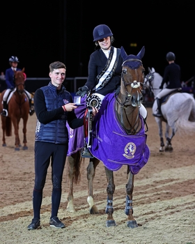 Poppy Deakin is the GS Equestrian Leading Pony Showjumper